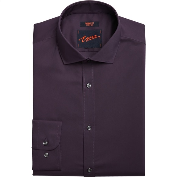 Egara Shirts Nwt Egara Skinny Fit Dress Shirt Mysterioso Purple